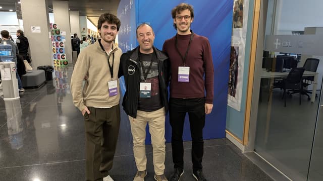 With Manu and speaker Jonathan Vila
